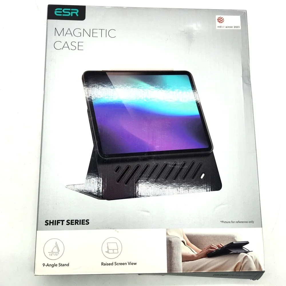 ESR Shift Series iPad Air 13in Case‎ M4 M3 M2 2024 2025 2026 Blue Stand